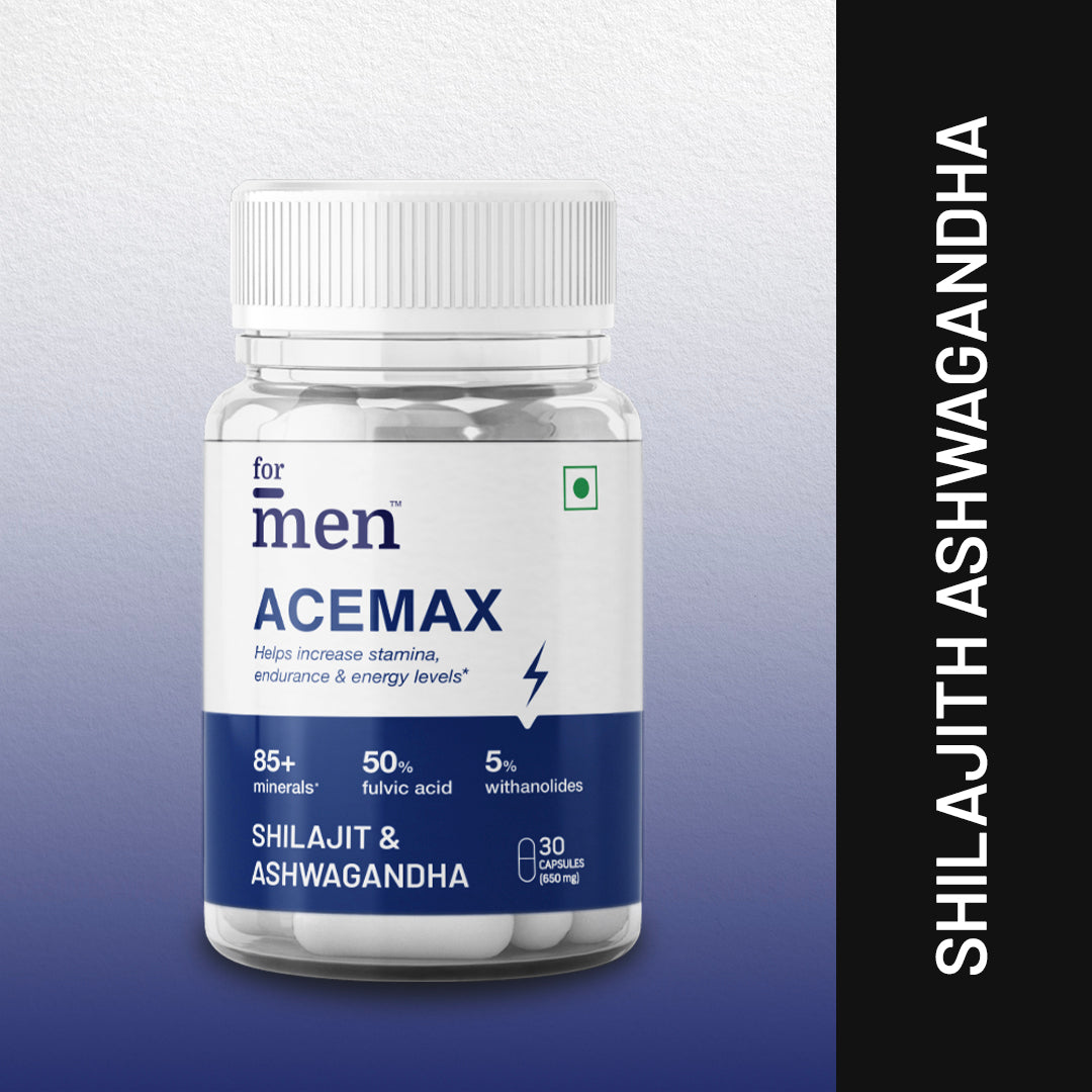 ForMen AceMax Shilajit & Ashwagandha Capsules