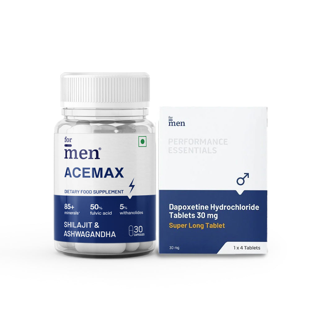 ForMen Shilajit & Ashwagandha and Dapoxetine Combo