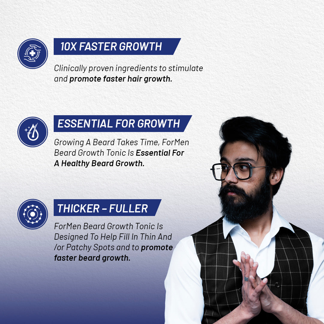 Why Should You Use ForMen Minoxidil Beard Growth Tonic?