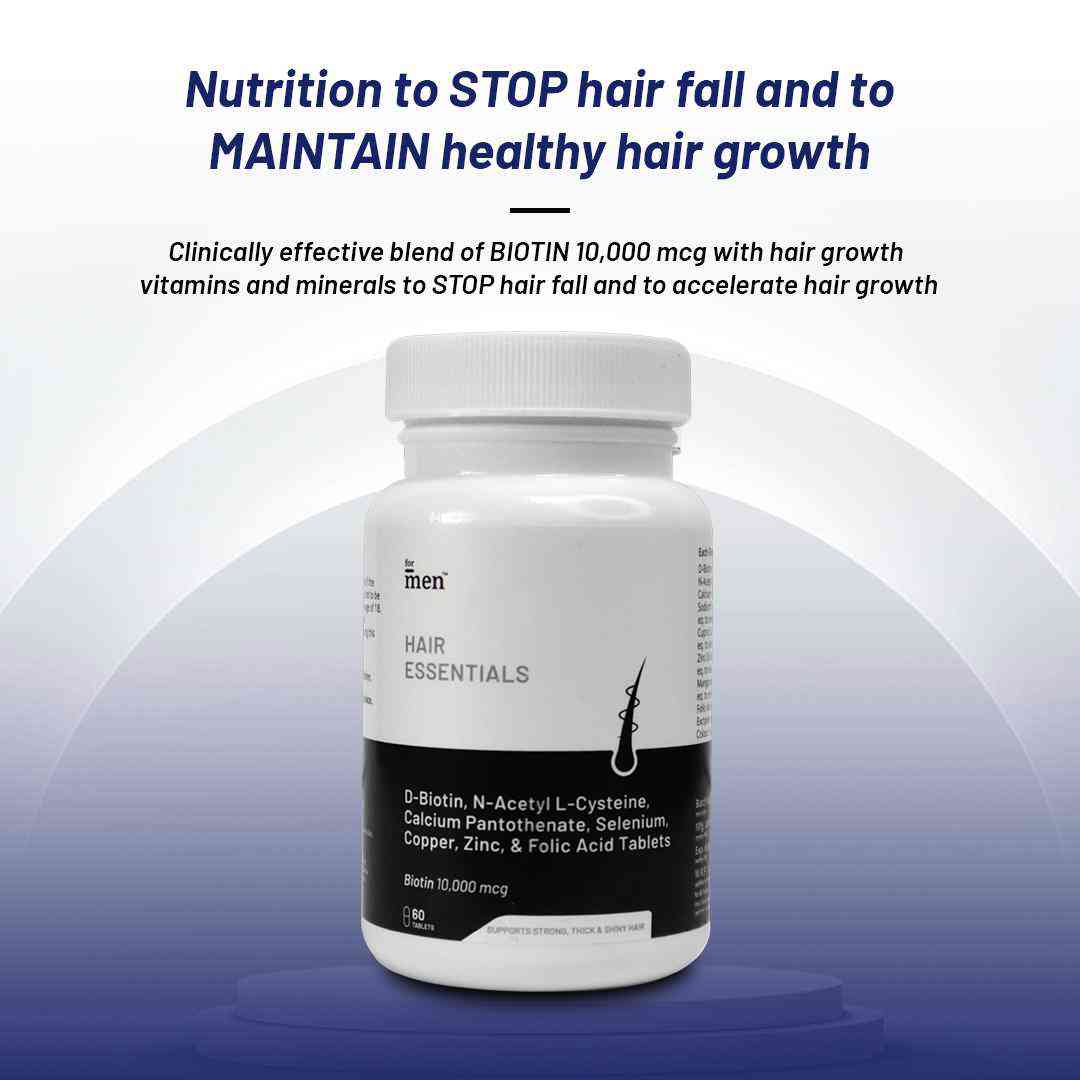 Buy Best Biotin Tablets For Hair Growth Biotin 10000 Mcg Formen Health 7626