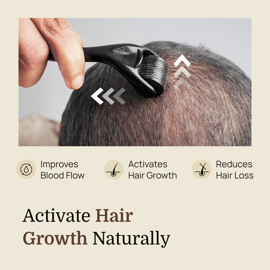 Derma Roller for Hair Growth | Growth Activator