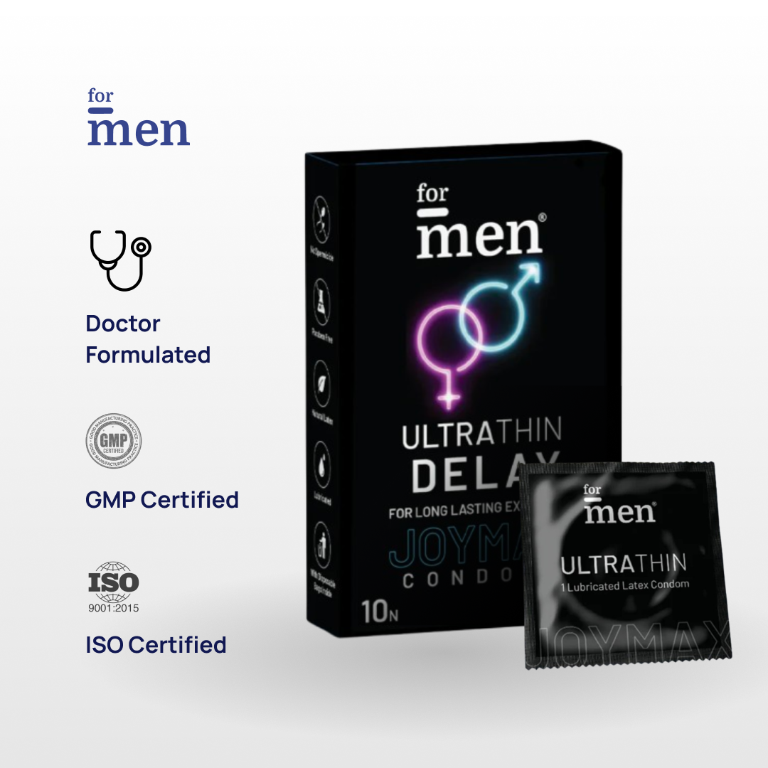 JoyMax Ultra Thin Delay Condoms (10 U)